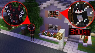 ถ้าเกิด!! ดูหนังตอนตี3  แต่กับเจอ ชายร่างใหญ่SpeakerMan อยู่หน้าบ้าน!! - (Minecraft Speaker Man)