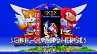 Sonic the hedgehog classic heroes by flamewing