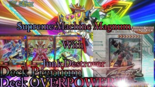 Hayoh siapa yang suka koleksi Deck Yu Gi Oh Premium?? || Supreme with Destroyer 🤬