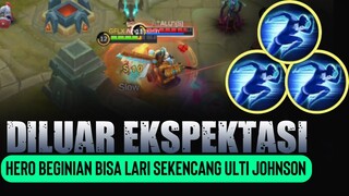 HERO BEGINIAN BISA LARI SEKENCANG ULTI JOHNSON