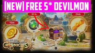NEW FREE 5 STAR DEVILMON FROM EVENT - SW CHRONICLES