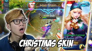 NEW SKIN ODETTE CHRISTMAS CARNIVAL - MOBILE LEGENDS INDONESIA