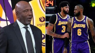 James Worthy reacts to LeBron James and Anthony Davis injury updates