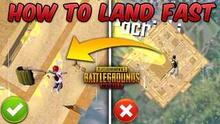 How to Land Faster in Nimbus island (PUBG MOBILE & BGMI 1.9 Update) Tips and Tricks Guide/Tutorial