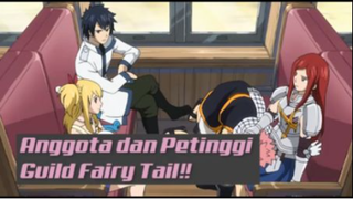 Anggota dan Petinggi Guild Fairy Tail❗❗