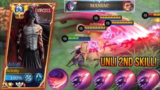 THIS IS THE REASON WHY ARLOTT IS ALWAYS BANNED IN RANK!!! UNLIMITED SKILL 2 COMBOS!!!