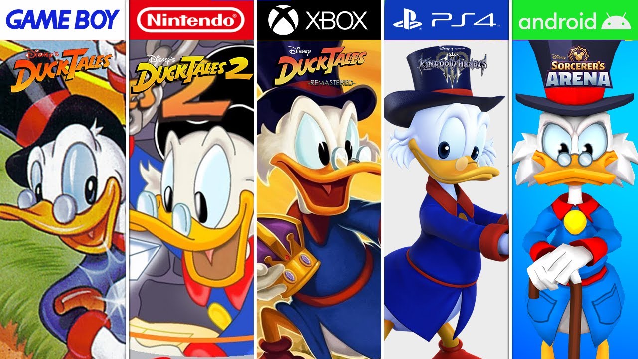 DuckTales Evolution 1989 - 2022 Bilibili