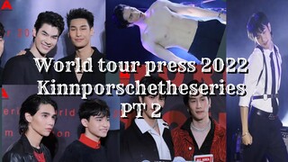 Kinnporschetheseriese world tour press moments. Is this a concert?😅