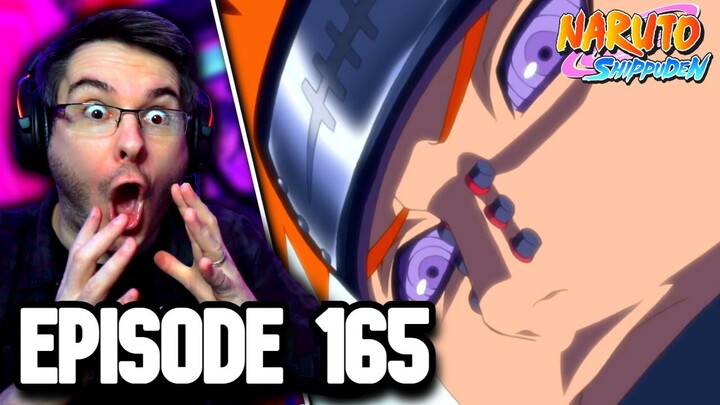 NARUTO VS PAIN! (PART 3) | Naruto Shippuden Episode 165 REACTION | Anime Reaction