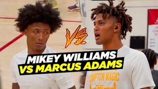 Mikey Williams TOUGH Battle VS Marcus Adams! Drops 43 Points