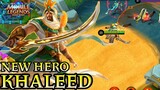 New Hero Khaleed Short Gameplay - Mobile Legends Bang Bang