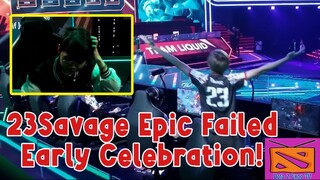 23Savage Epic Failed Early Celebration | Talon vs Liquid | Riyadh Masters 2023 | Dota 2 Expo TV