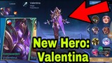 Latest | Mobile Legends : Bang Bang  New Hero Valentina | Guide and Preview of Skills Effect