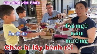 Cá ngừ rau nướng/Ẩm thực Việt Nam/Chắc bị lây bệnh rồi/gia đình việt Pháp/Cuộc sống pháp