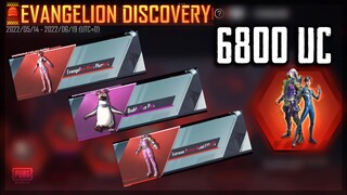 EVANGELION DISCOVERY - Get 9 Guaranteed SKINS for 6800UC?! PUBG MOBILE