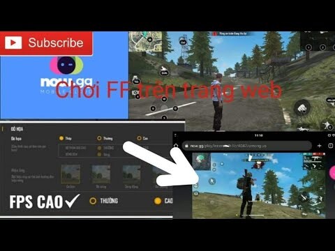 Hướng dẫn chơi Free Fire trên web cực mượt, bật max đồ họa trên điện thoại | Đinh Thiện Hành