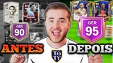 🔥TRANSFORMEI A CONTA DE INSCRITO🔥4 JOGADORES UTOTY NO TIME DELE NO FC MOBILE