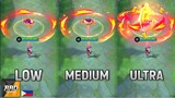 Low End to High End Phone - Kagura Exorcist Skin Skill Effects Comparison 🤣