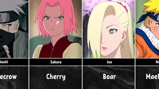 Name Meaning of Naruto Characters