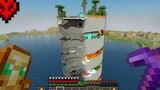 ฉันสร้าง Parkour Spiral ใน Minecraft สุดฮาร์ดคอร์!