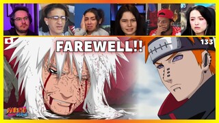 Jiraiya's Death | Jiraiya vs Pain (3/3) | Reaction Mashup [Naruto Shippuden 133] ナルト 疾風伝