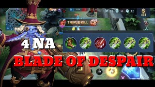 4 na BLADE OF DESPAIR BUILD NI BANE... ANG SAKIT!!