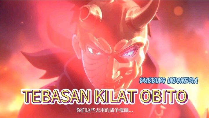[DUBB INDO] OBITO JADI SAMURAI😈😈🙀_Tebasan Kilat Uchiha Obito Trailer