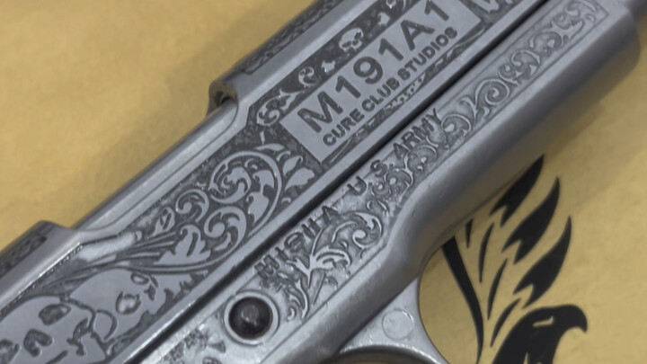 独家发售浮雕工艺1911！你没见过的雕花版本！