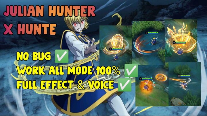 DAPAT MANIAK + SAVAGE PAKAI JULIAN SKIN HUNTER X HUNTE