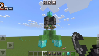 Cara buat roket diminecraft dengan 2 model