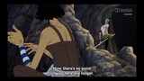 Usopp: Don't let Zoro go first! It won't be my fault if we've got lost!