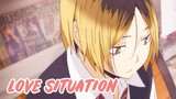 [Anime] ["Haikyuu!!"/ Kozume & Hinata] "Love Situation"