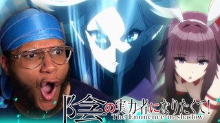 oh no...HOT SPRING TIME?! EXCALIBURRRR??? | THE EMINENCE IN SHADOW Season 2 Ep 8 REACTION!
