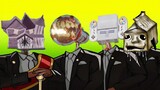 House Head Evolution & Megaphone Army & Nintendo Siren Head & Milkwalker - Coffin Dance Meme Cover