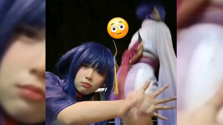 Genshin Impact Raiden Shogun & Raiden Makoto fun cosplay comedy montage ♡ Sister cosdate