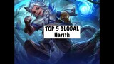 Harith Top 5 Global Gameplay (Rasdalima)
