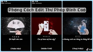 【抖音】VIETSUB Nhạc Hot Douyin Theo Phong Cách Thư Pháp