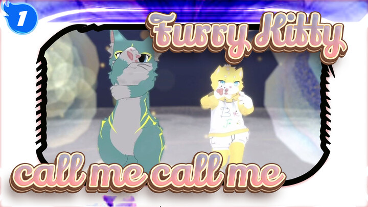 Furry Kitty|Vrchat Dancing-Call me call me_1