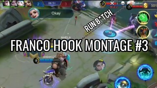 FRANCO HOOK MONTAGE #3 | 101% HOOK RATE | MLBB | MRDOPE