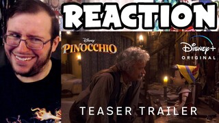 Gor's "Pinocchio (2022)" Teaser Trailer REACTION (Pauly Shore Movie Was Better)