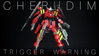 HG 1/144 CHERUDIM GUNDAM TRIGGER WARNING - CUSTOM GUNPLA BUILD