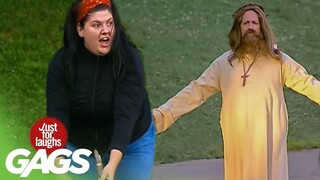 Jesus Walks On Water Prank