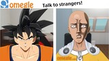 Goku and Saitama's Shocking Omegle Encounter