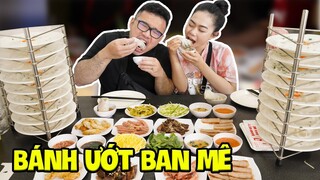 Ăn Bánh Ướt Xếp Tầng Ở Sài Gòn