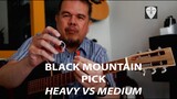 Black Mountain Picks - Medium Gauge vs Heavy Gauge Thumb Picks Tone Comparison | Edwin-E
