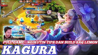 Kagura RRQ LEMON Auto MVP|| Mobile Legends Bang-Bang