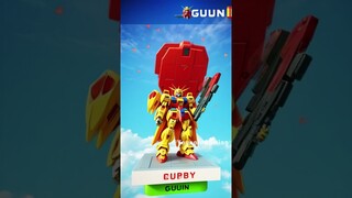 3D STUMBLE GUYS SKIN RUBY CUPID TRANSFORMATION GUNDAM 🤖 #shorts #stumbleguys