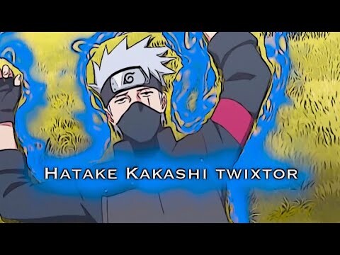 Kakashi Hatake twixtor with cc