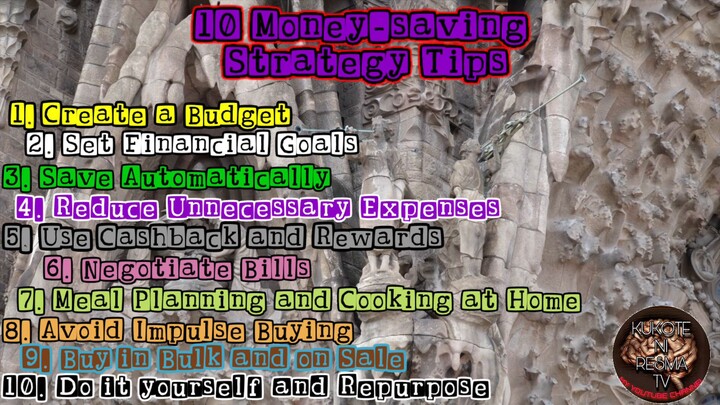 10 Money Saving Strategy Tips