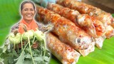 Nem Rán Truyền Thống Bà Làm Ngon Hết Ý Ngày Tết | Traditional vietnamese food | Sau Góc Bếp Củi